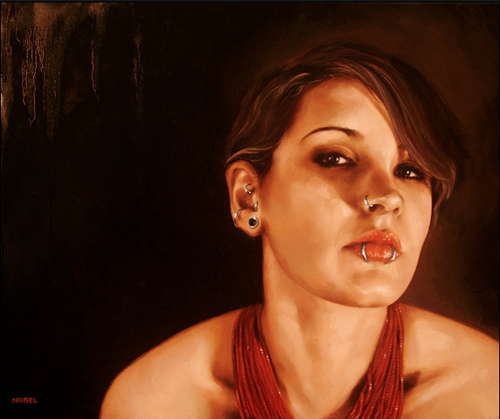 3467201088 e81cb73b361 Nude Women Paintings by Aaron Nagel