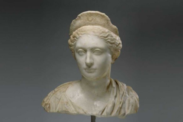 Bust of a Woman 585x391 Getty Museum Opens Exhibition Featuring J. Paul Getty’s Antiquities