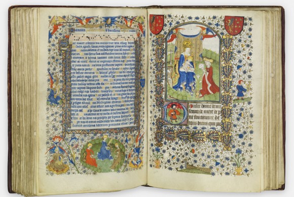 The Cauchon Hours was made in the middle of the 15th century for a noble couple from Rheims 580x388 Christies to Offer Valuable Collection of Illuminated Manuscripts