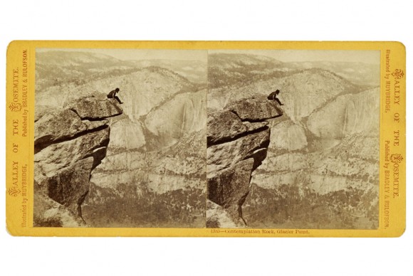 Eadweard Muybridge Contemplation Rock Glacier Point 1385 1872. Collection of California Historical Society 580x388 Tate Britain Announces Major Eadweard Muybridge Retrospective