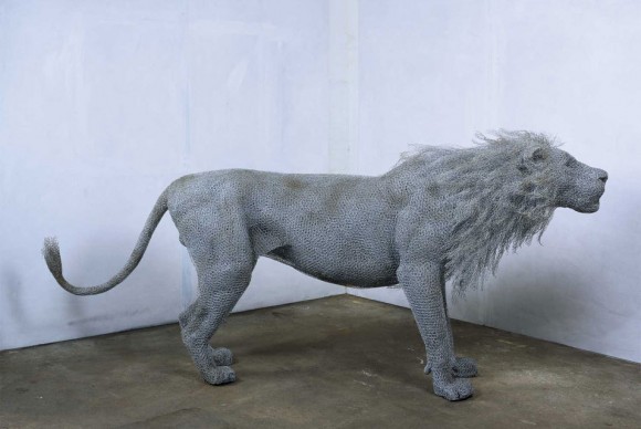 Maned Lion 2003 private collection 580x388 Historic Royal Palaces Awards Sculpture Commission to Kendra Haste