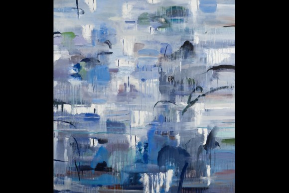 Michael Mazur Gail’s Island III 1998 580x388 Exhibition Titled Pond Edge by Michael Mazur at Mary Ryan Gallery 