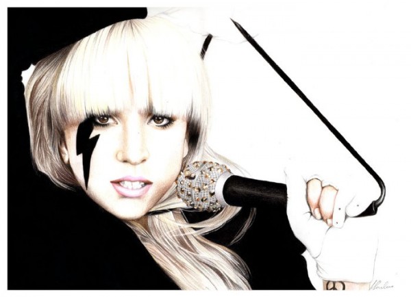 20100814 lady gaga art 32 600x4343 Lady Gaga Inspired Artworks