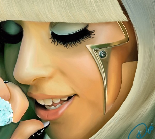 20100814 lady gaga art 46 600x5394 Lady Gaga Inspired Artworks