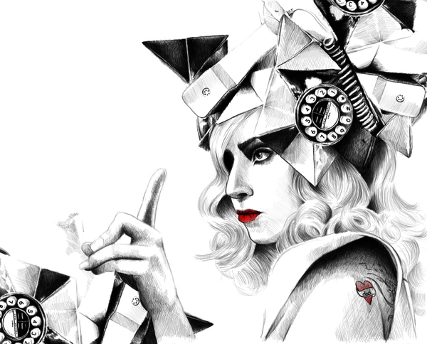 20100814 lady gaga art 504 Lady Gaga Inspired Artworks