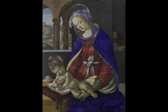 Filippino Lippi Italian Prato 1457–1504 Florence Madonna and Child 580x388 Restored Renaissance Masterpiece on View in New Installation at Metropolitan Museum