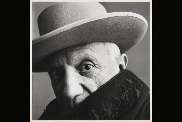 Irving Penn “Picasso“. 1957. Vintage. Gelatinesilberabzug vor 1960 580x388 Van Ham Celebrate their 10th Anniversary with Over 400 Works by Outstanding Photographers