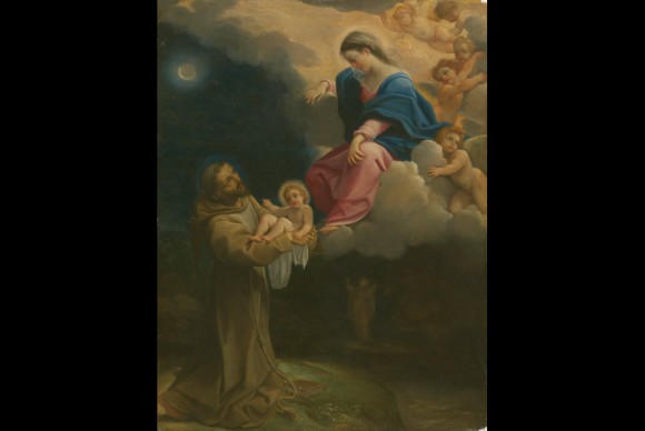 The Vision of Saint Francis enters permanent collection on view in Gallery 212A 580x388 Art Institute of Chicago Announces Major Acquisition of an Early 17th Century Painting