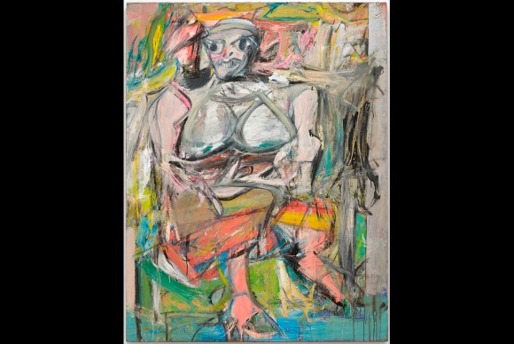 Willem de Kooning Woman I. 1950 52 580x388 AGO to Present Masterworks by Pollock, Rothko, and Others from The Museum of Modern Art