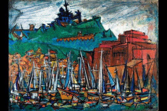 Marcel Janco 1895 – 1984 Marina 1930 580x388 Bonhams Launch Modern and Contemporary Israeli Art Sale in London in May