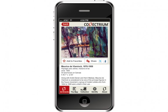 No more scribbled notes on postcards and flyers after exploring the art fairs with the Collectrium iPhone app 580x388 A New iPhone App, Which Recognizes Art, Set to Transform the Art Fair Experience