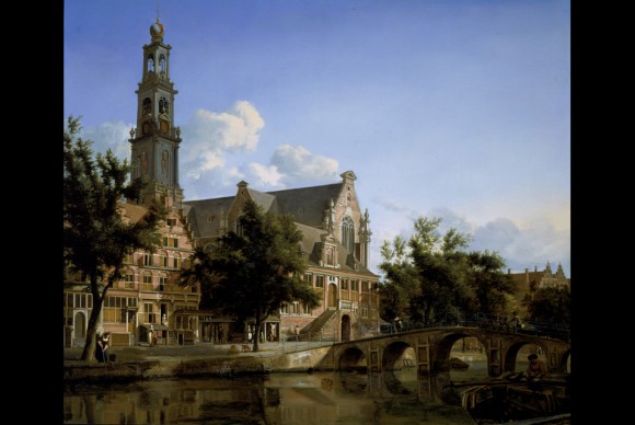 View of the Westerkerk Amsterdam 580x388 Acclaimed Private Collection of 17th Century Dutch and Flemish Paintings at Peabody Essex Museum