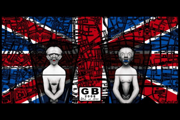 GB by Gilbert George mixed media 190 by 377cm 580x388 Sothebys Announces Auction in Aid of the Serpentine Gallerys New Space in Kensington Gardens