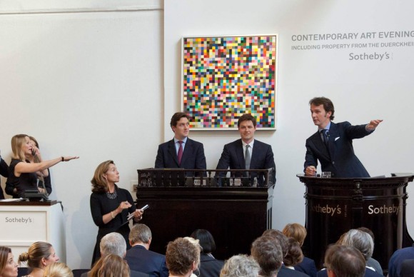 The Duerckheim Collection the greatest offering of German Art 580x388 Sothebys Establishes Highest Total for Any Sale of Contemporary Art Ever in London
