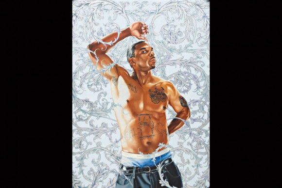 Kehinde Wiley St. Sebastian II Columbus 2006 1 580x388 Phillips de Pury & Company announces highlights from its Under the Infuence auction