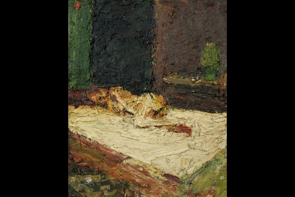 An important painting by Frank Auerbach entitled E.O.W 580x388 Bonhams breaks world records in 20th century British and Irish sale held yesterday