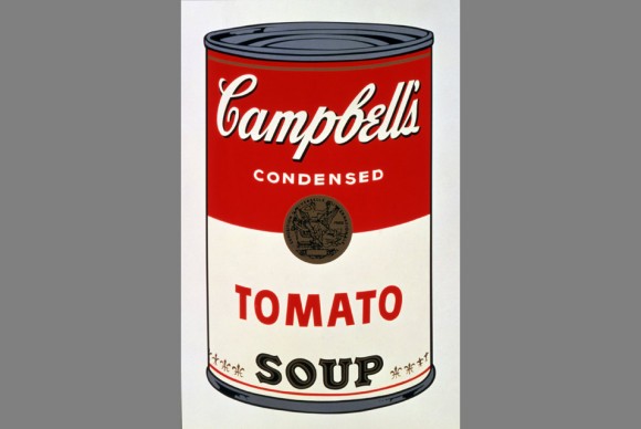 Andy Warhol Campbell’s Soup I Tomato 1968 580x388 Andy Warhol Museum announces Andy Warhol exhibition traveling throughout Asia