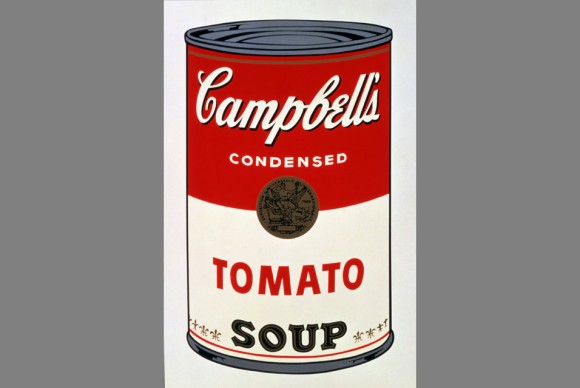 Andy Warhol Campbell’s Soup I Tomato 1968 580x388 Andy Warhol Museum announces Andy Warhol exhibition traveling throughout Asia