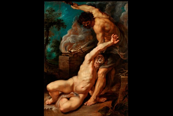 Peter Paul Rubens 1577 1640 Cain slaying Abel 580x388 Restored Rubens masterpiece goes back on public view at The Courtauld Gallery