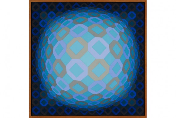 Paintings and sculptures by Victor Vasarely are included in the sale 580x388 Wright presents the Shein Collection in the April Living Modern & Contemporary auction