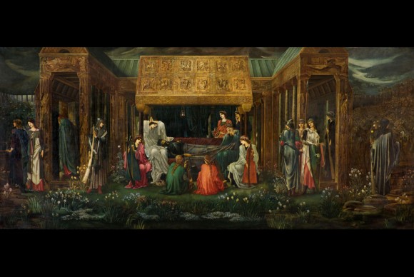 Edward Coley Burne Jones 1833–1898 The Sleep of King Arthur in Avalon 580x388 The jewels of the Museo de Arte de Ponce collection presented like never before
