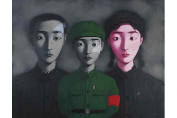 Zhang Xiaogang b. 1958 Bloodline The Big Family No. 3 1995 580x388 Sothebys Hong Kong announces Modern and Contemporary Asian Art Evening Sale